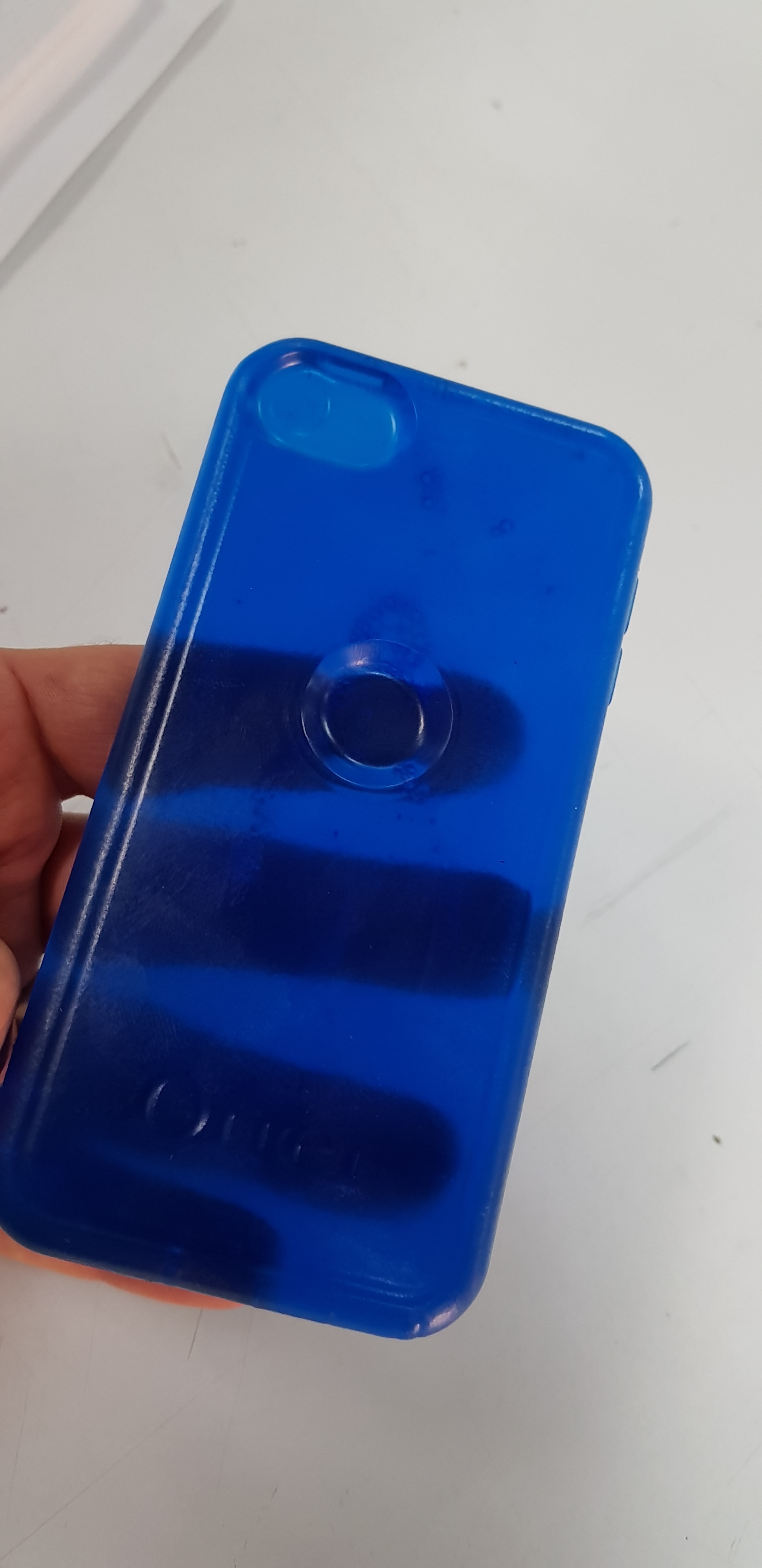 Custom mobile phone cover made using desktop vacuum forming