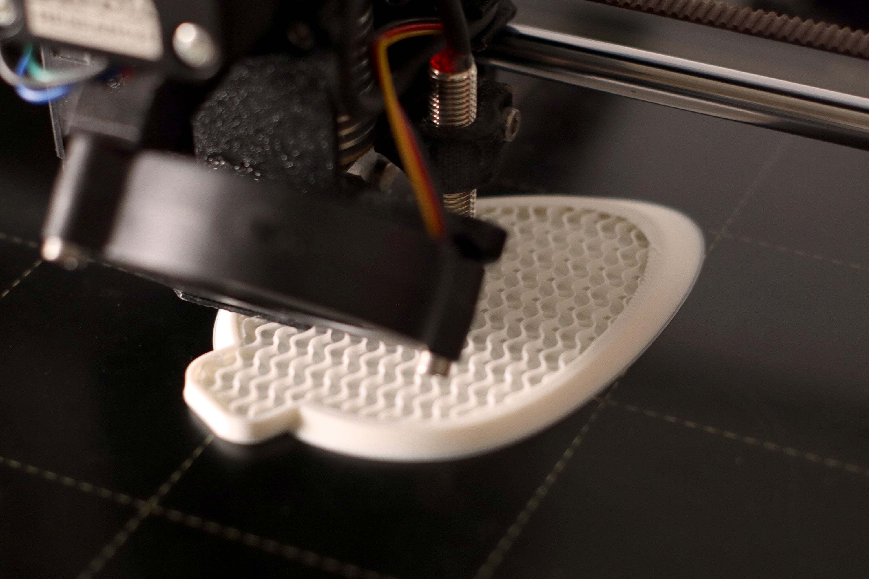 FDM 3D printing process of a pressure forming template