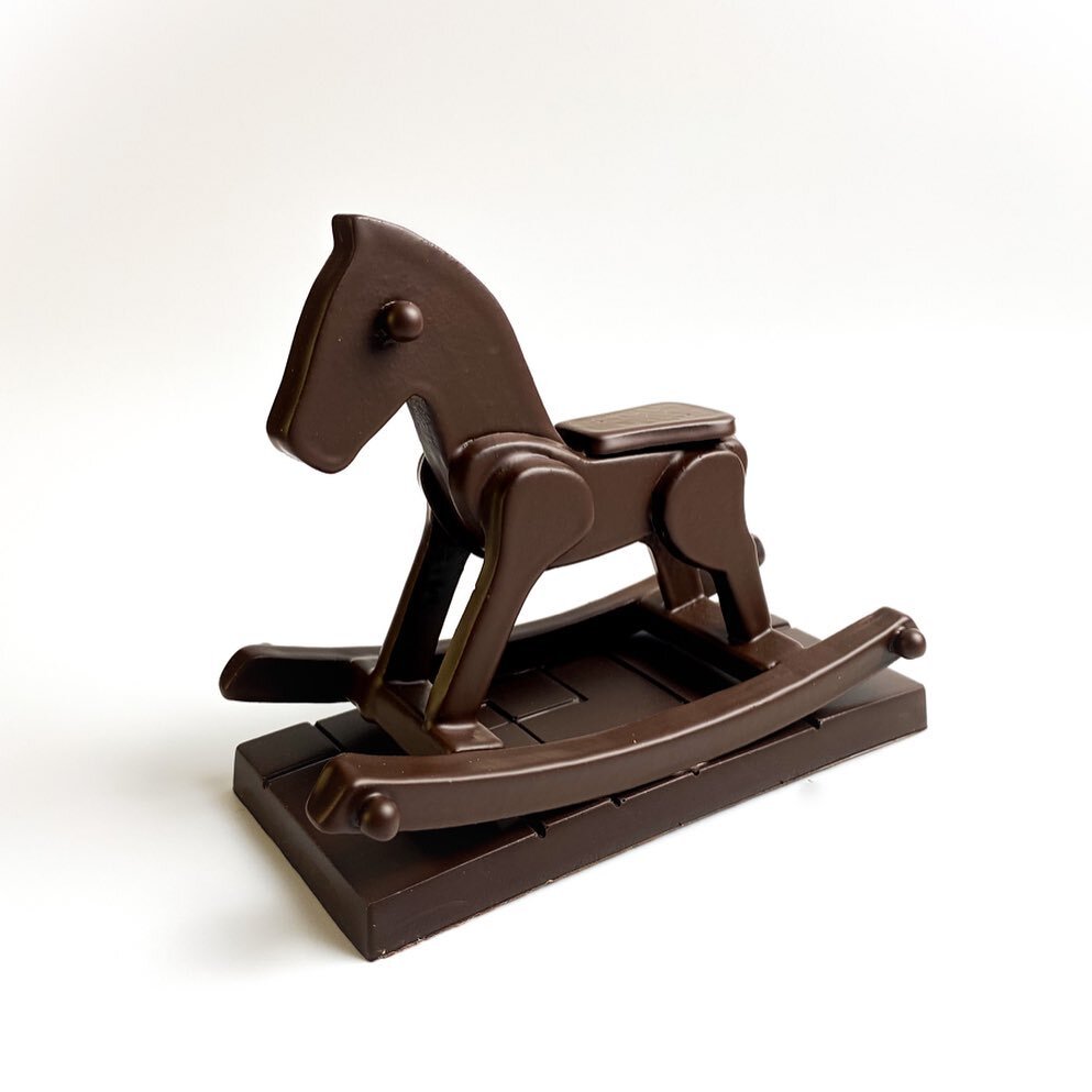 3D Rocking Horse Chocolate Mold designed by Alexandre Thabard